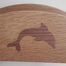 Inlayed coffee filter holder